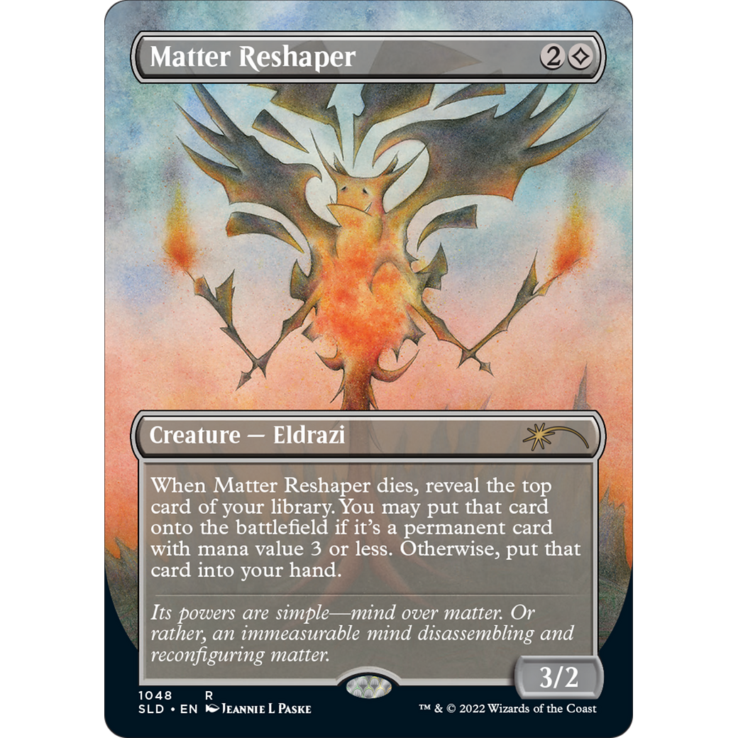 Matter Reshaper (Borderless) (SLD-1048) - Secret Lair Drop (Borderless)