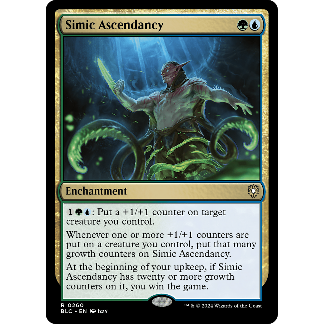 Simic Ascendancy (BLC-260) - Bloomburrow Commander