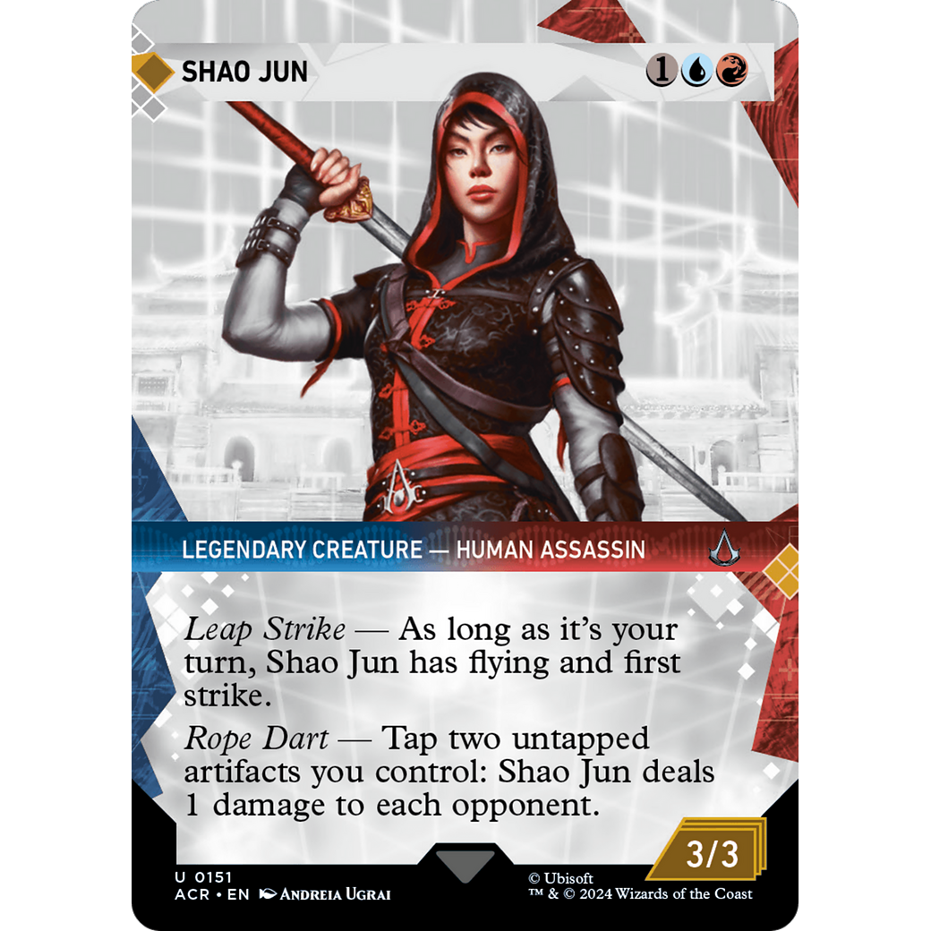 Shao Jun (Showcase) (ACR-151) - Assassin's Creed: (Showcase) (Borderless) Foil
