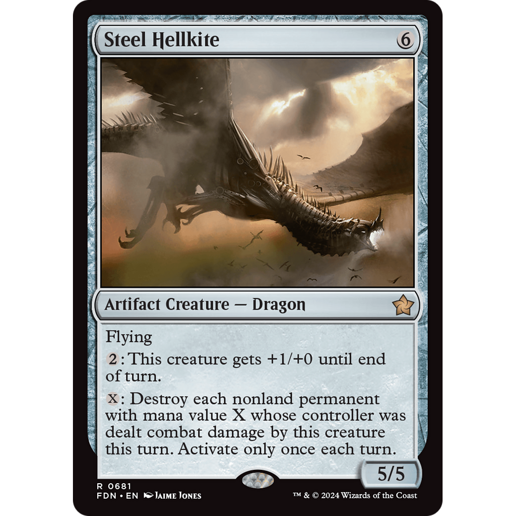 Steel Hellkite (FDN-681) - Foundations