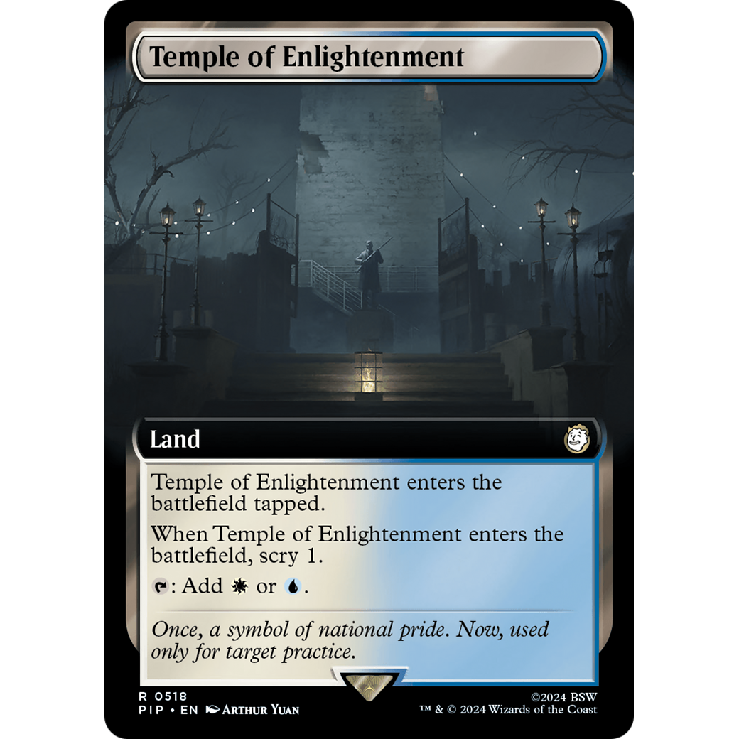 Temple of Enlightenment (PIP-518) - Fallout: (Extended Art) Foil