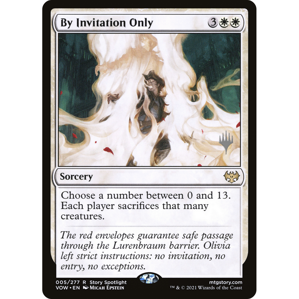 By Invitation Only (PPNEO-005) - Innistrad: Crimson Vow Promos Foil
