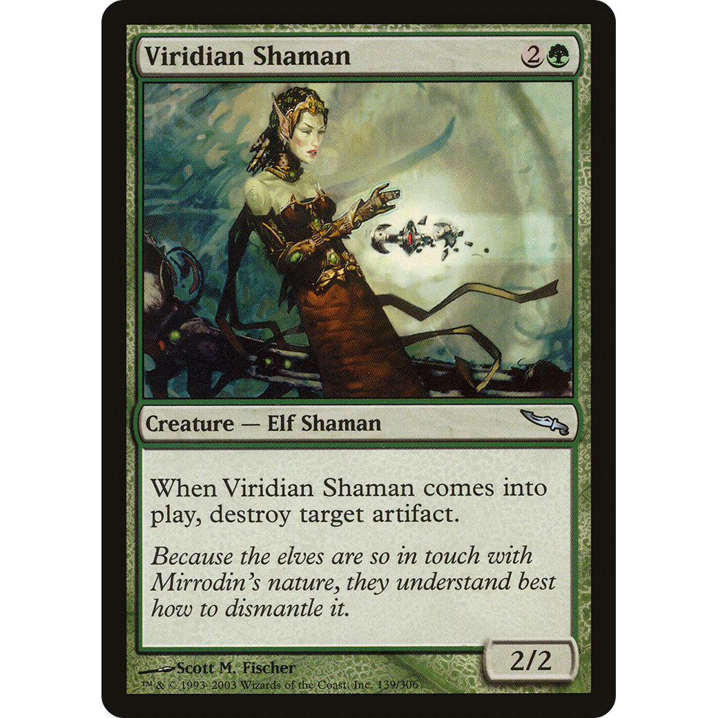 Viridian Shaman (MRD-139) - Mirrodin Foil