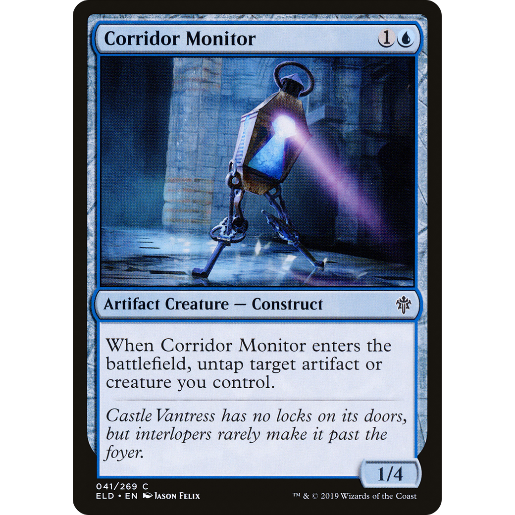 Corridor Monitor (ELD-041) - Throne of Eldraine Foil
