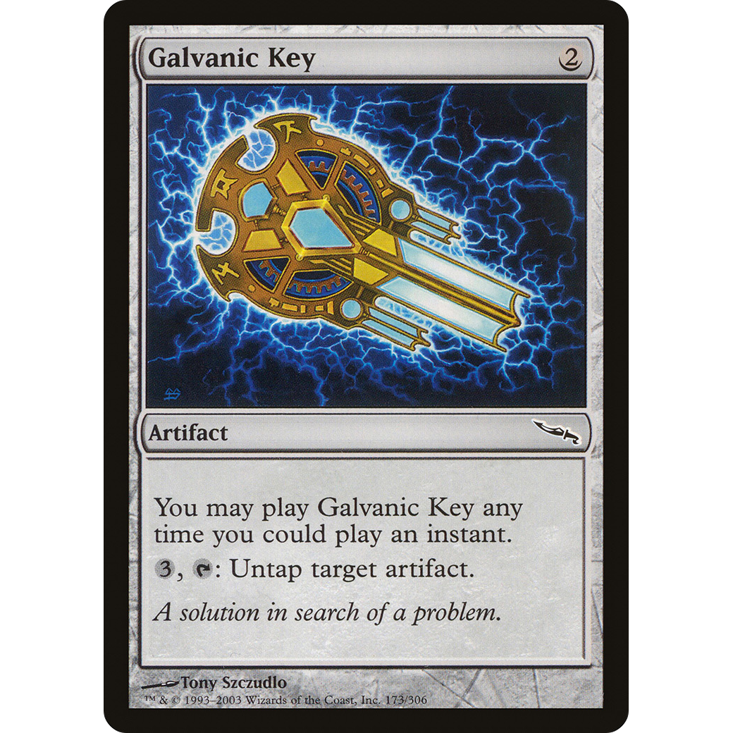 Galvanic Key (MRD-173) - Mirrodin Foil