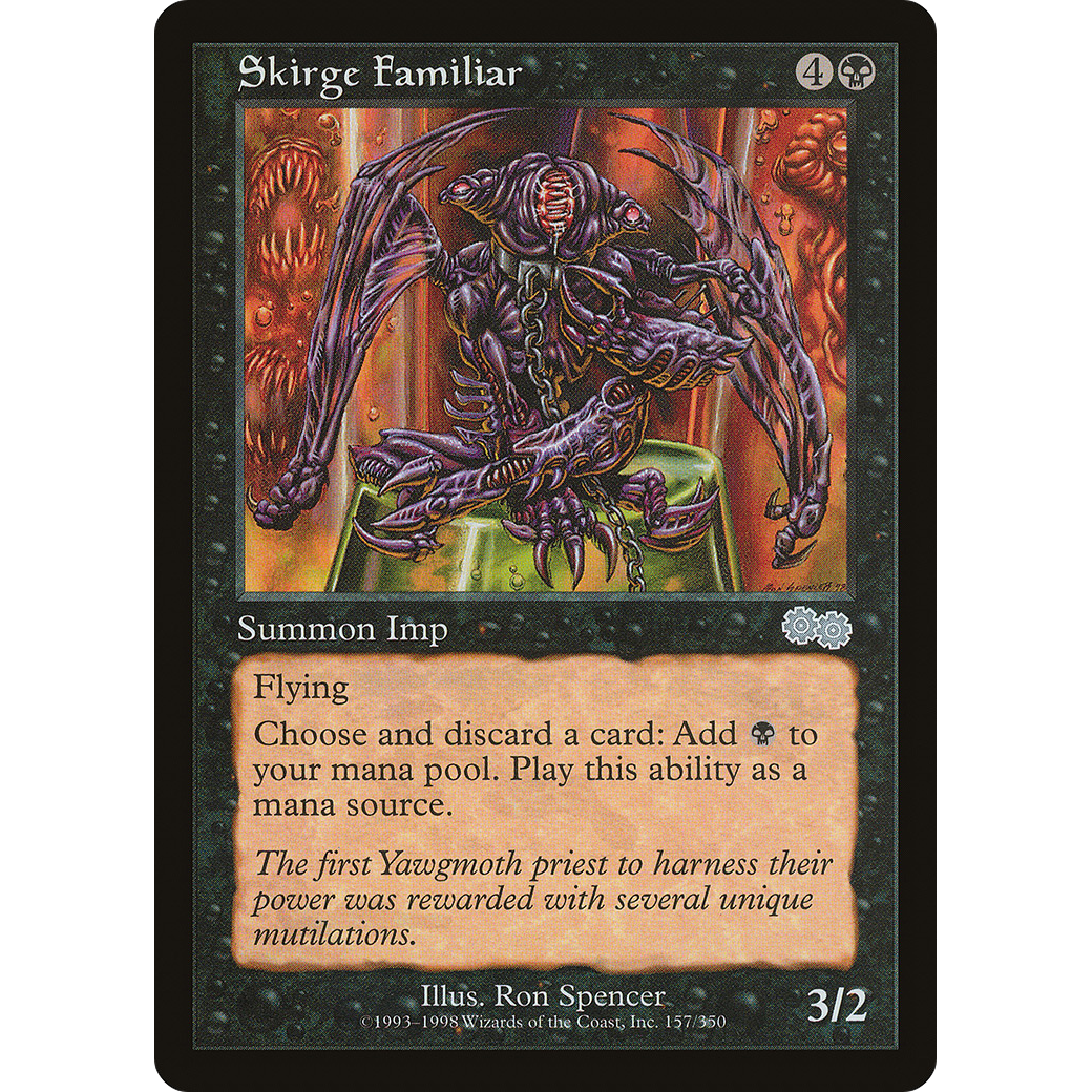 Skirge Familiar (USG-157) - Urza's Saga