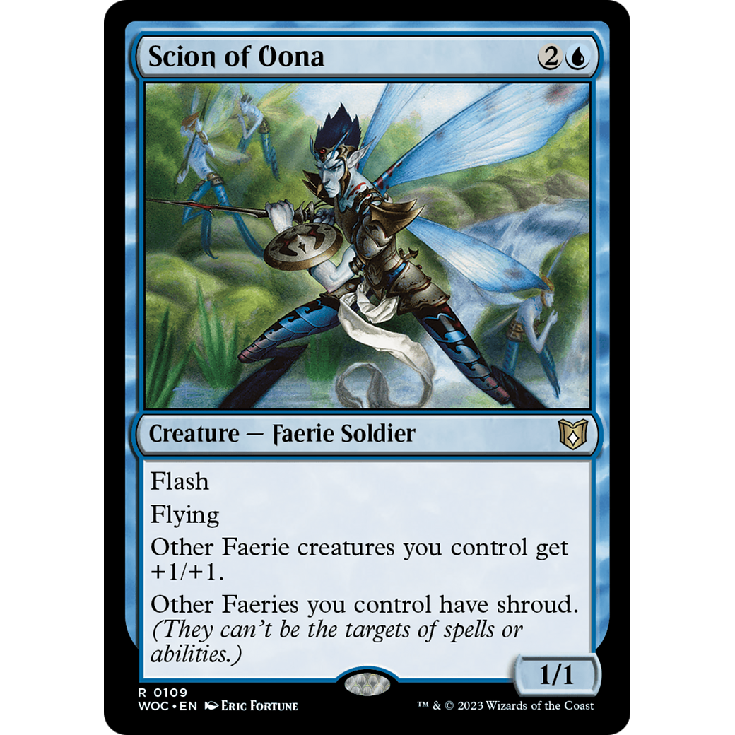 Scion of Oona (WOC-109) - Wilds of Eldraine Commander