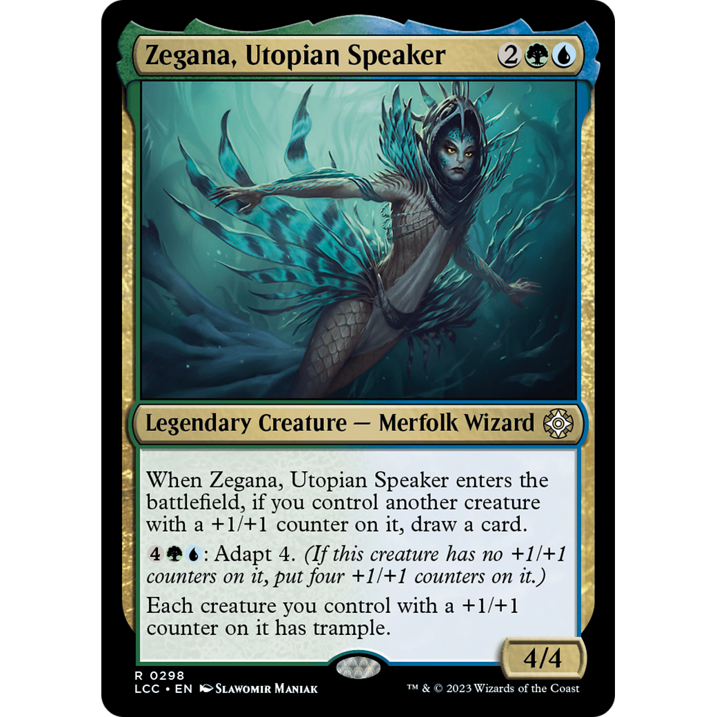 Zegana, Utopian Speaker (LCC-298) - The Lost Caverns of Ixalan Commander