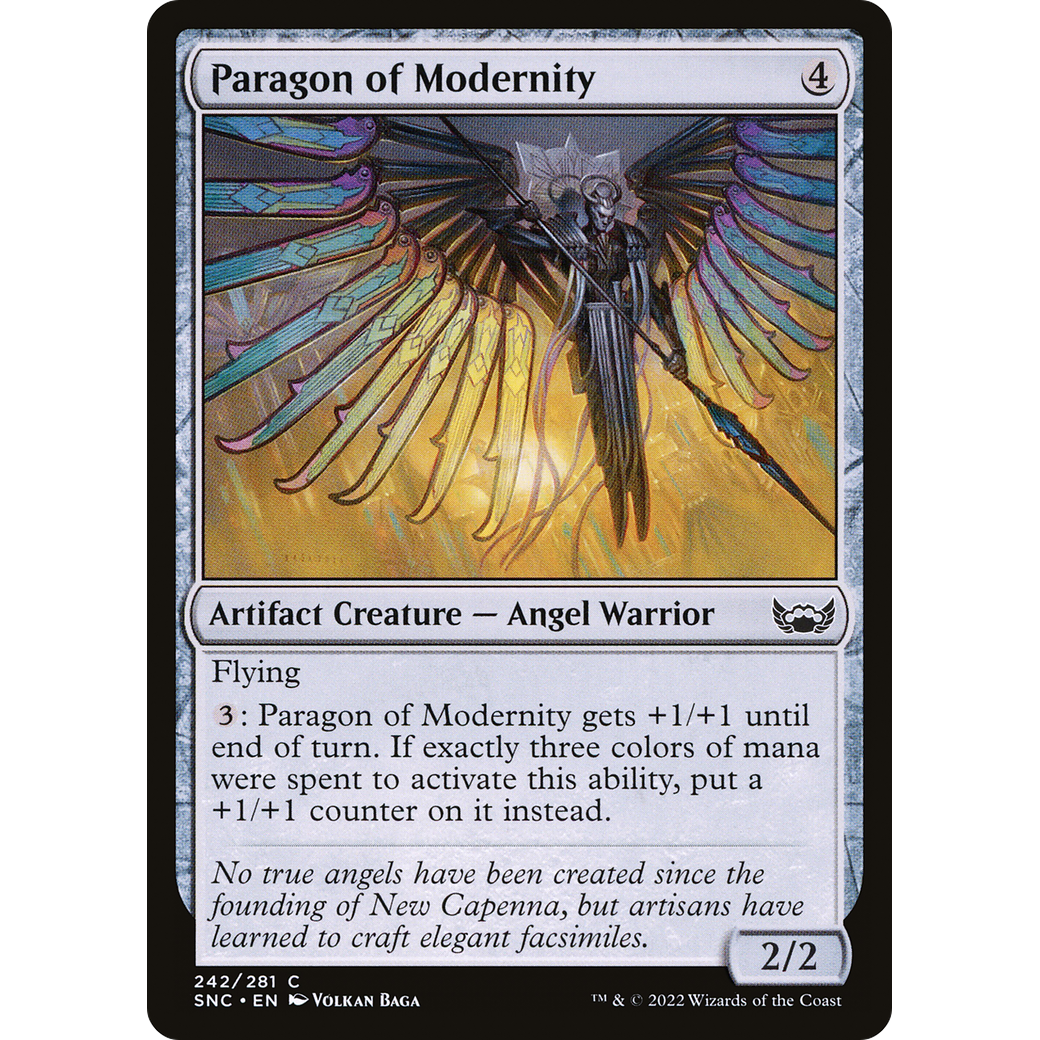 Paragon of Modernity (SNC-242) - Streets of New Capenna
