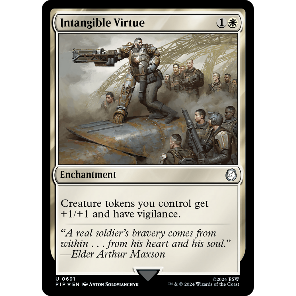 Intangible Virtue (PIP-691) - Fallout Foil