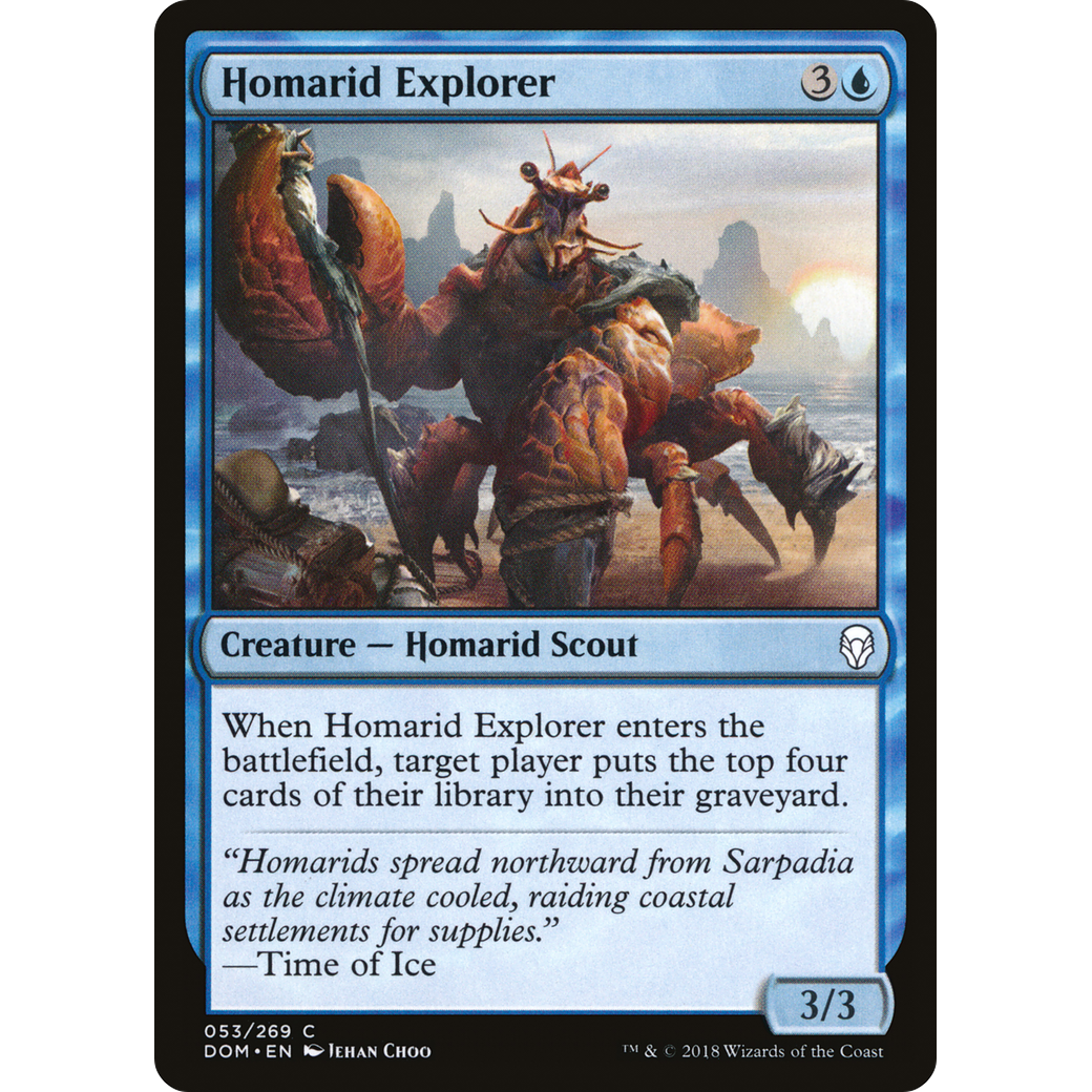 Homarid Explorer (DOM-053) - Dominaria