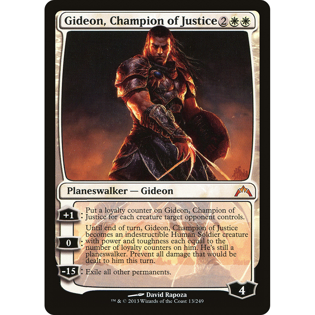 Gideon, Champion of Justice (GTC-013) - Gatecrash