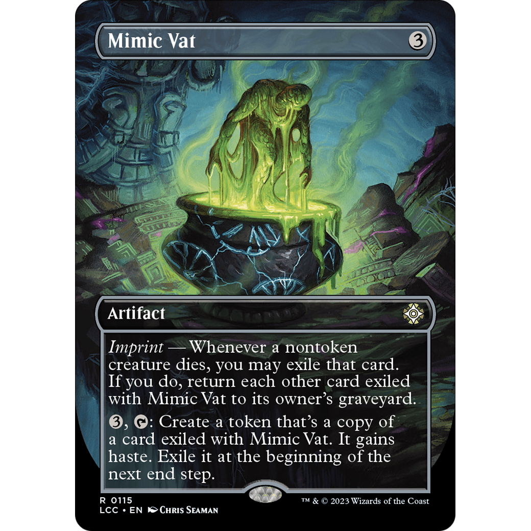 Mimic Vat (LCC-115) - The Lost Caverns of Ixalan Commander (Borderless) Foil
