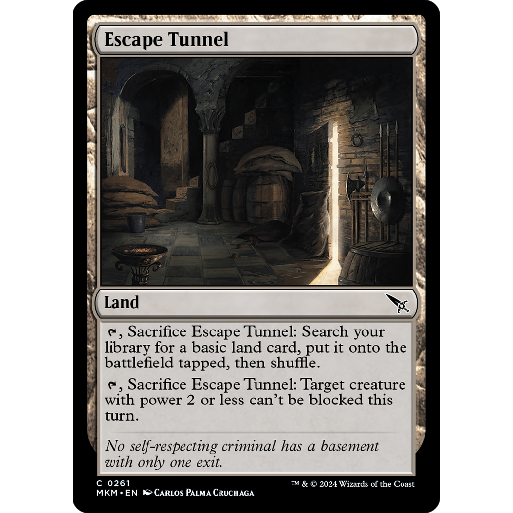 Escape Tunnel (MKM-261) - Murders at Karlov Manor Foil