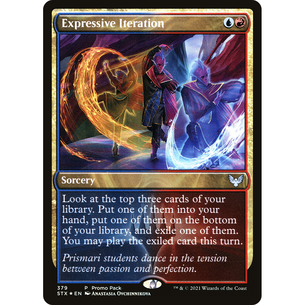 Expressive Iteration (PPSTX-379) - Strixhaven: School of Mages