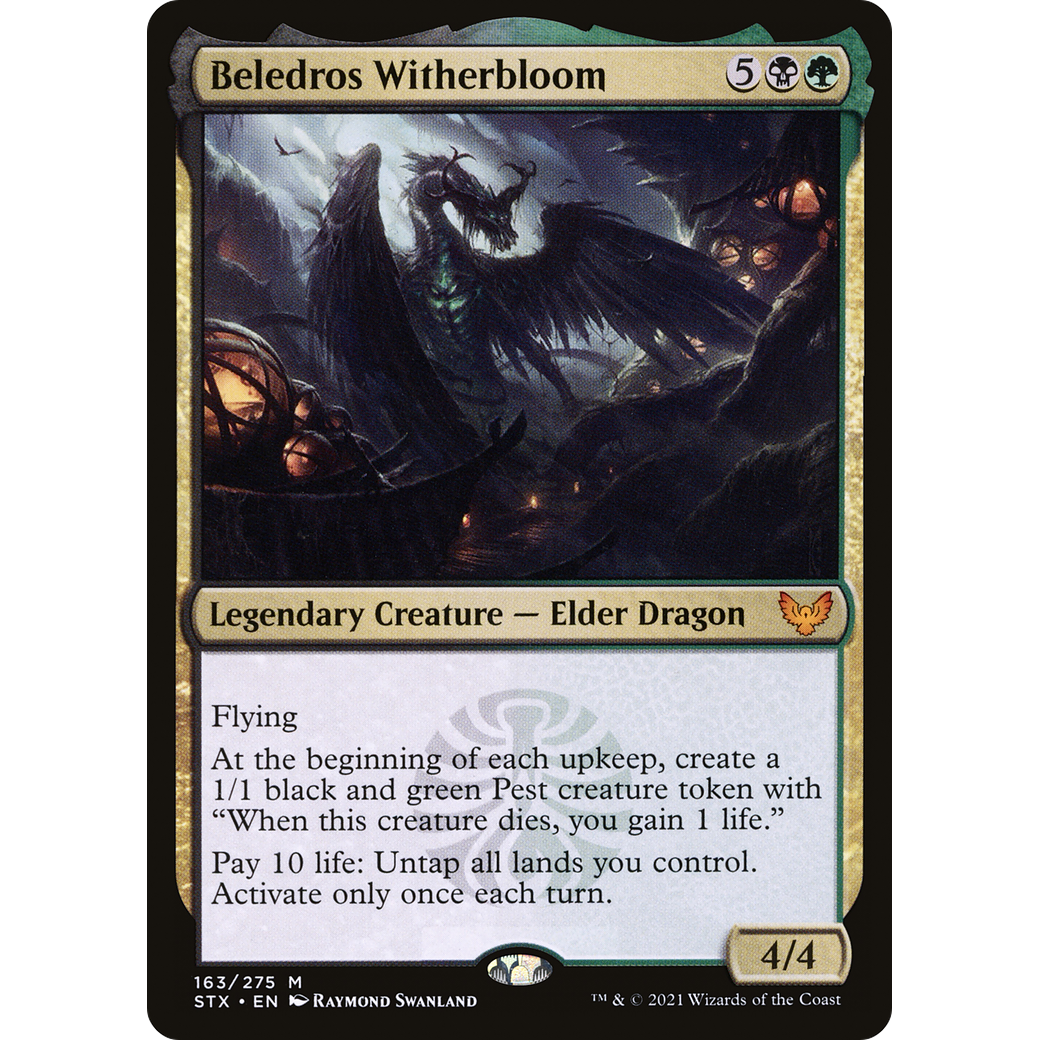 Beledros Witherbloom (STX-163) - Strixhaven: School of Mages