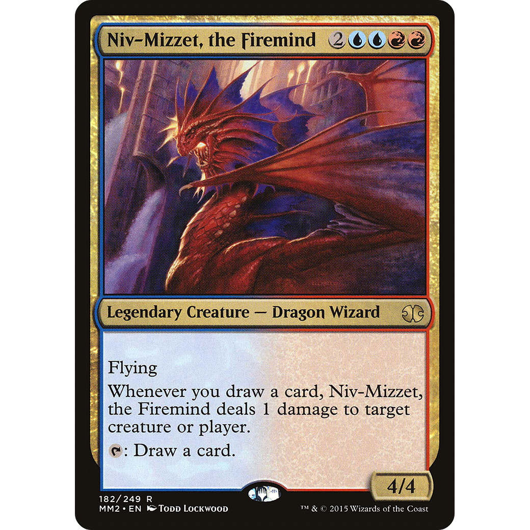 Niv-Mizzet, the Firemind (MM2-182) - Modern Masters 2015