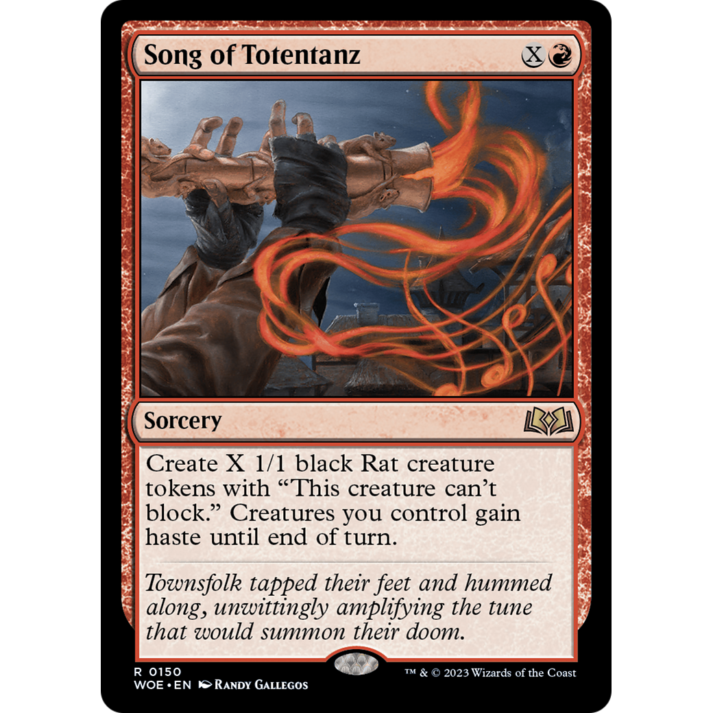 Song of Totentanz (WOE-150) - Wilds of Eldraine Foil