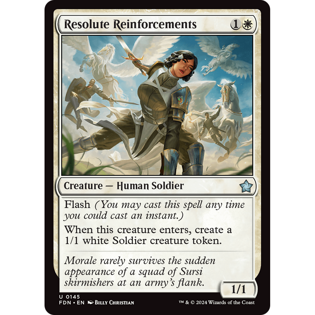 Resolute Reinforcements (FDN-145) - Foundations Foil