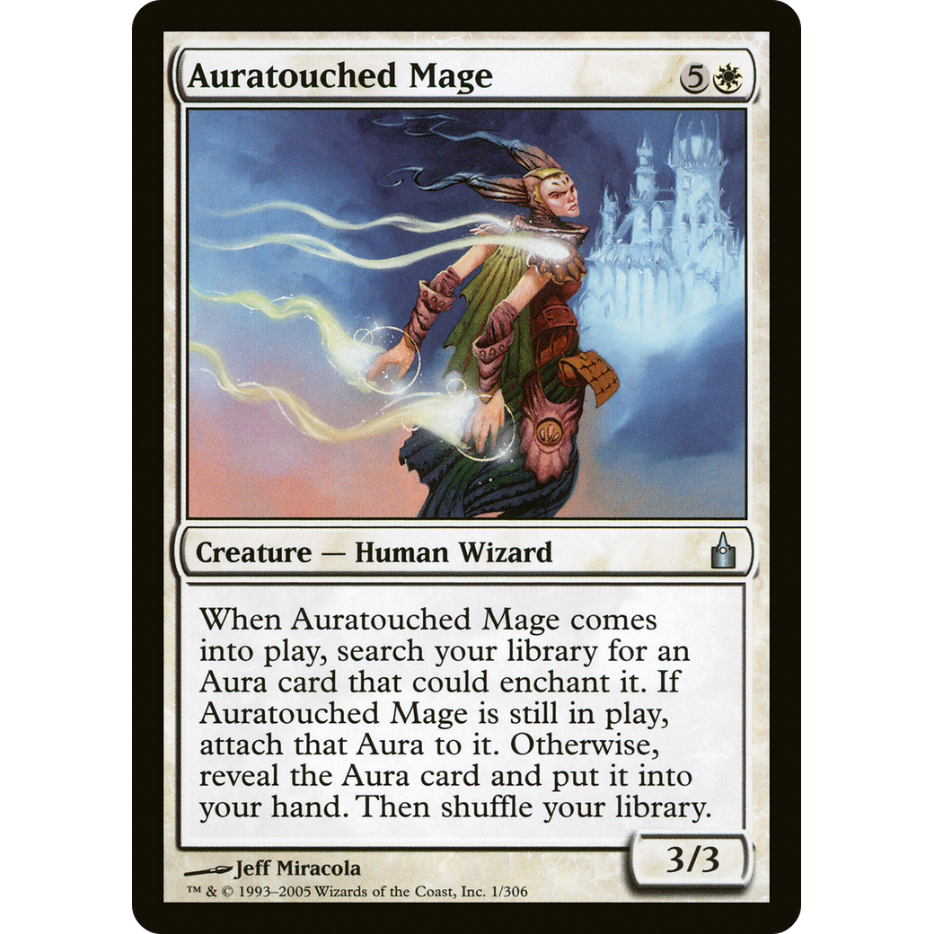 Auratouched Mage (RAV-001) - Ravnica: City of Guilds Foil