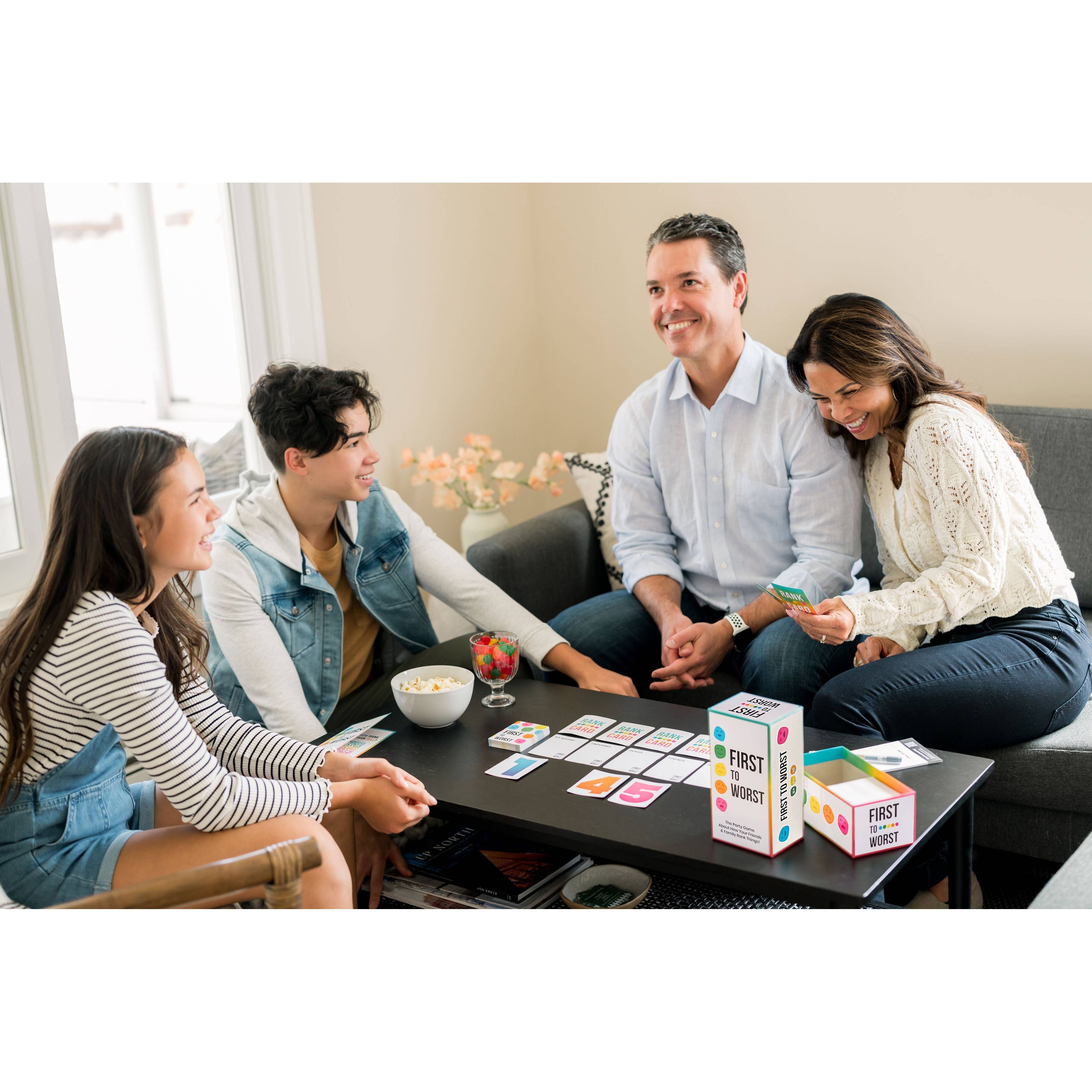 FIRST TO WORST: How Your Friends & Family Rank Things Game