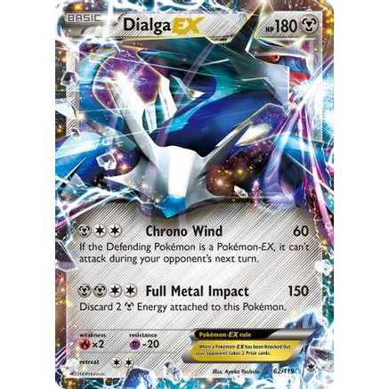 Dialga EX 62/119 - XY Phantom Forces Holofoil