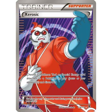 Xerosic (119 Full Art) 119/119 - XY Phantom Forces Holofoil