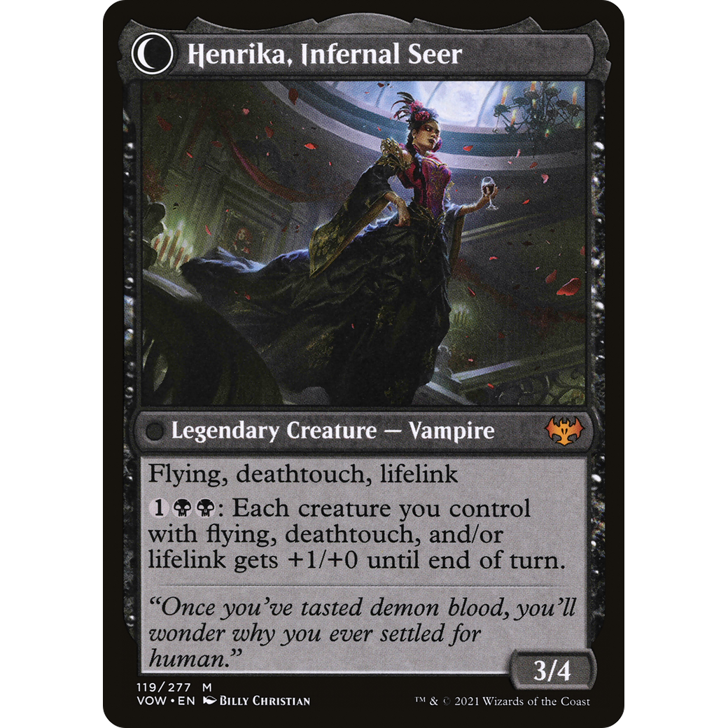 Henrika Domnathi (VOW-119) - Innistrad: Crimson Vow: (Double Faced Transform) Foil