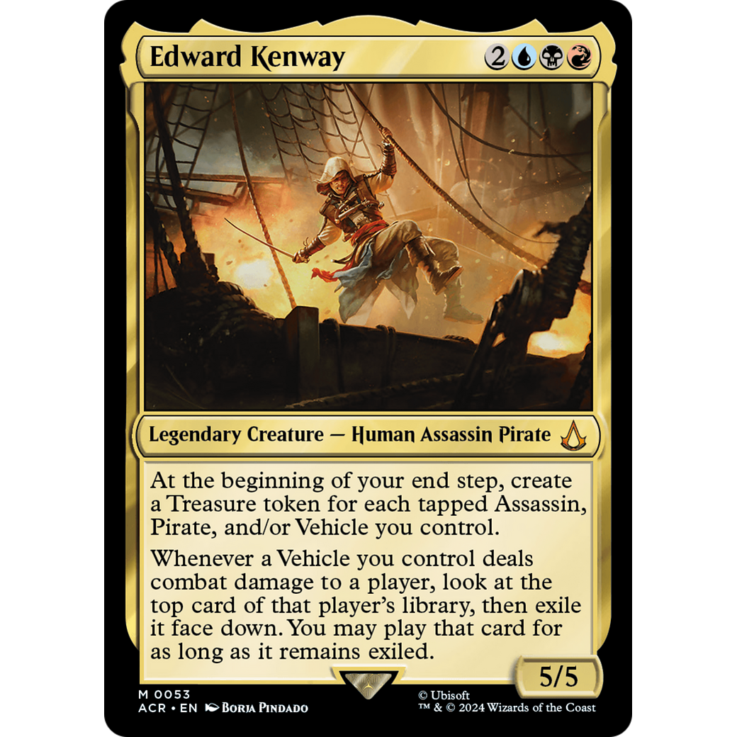 Edward Kenway (ACR-053) - Assassin's Creed Foil