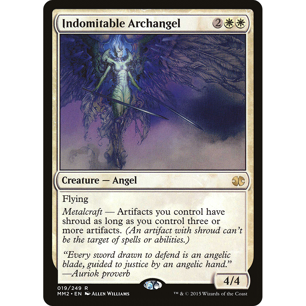 Indomitable Archangel (MM2-019) - Modern Masters 2015 Foil