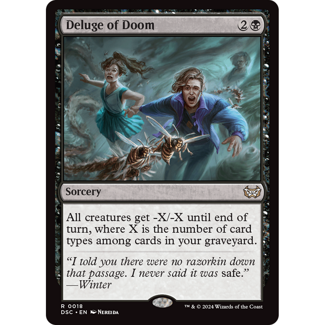 Deluge of Doom (DSC-018) - Duskmourn: House of Horror Commander