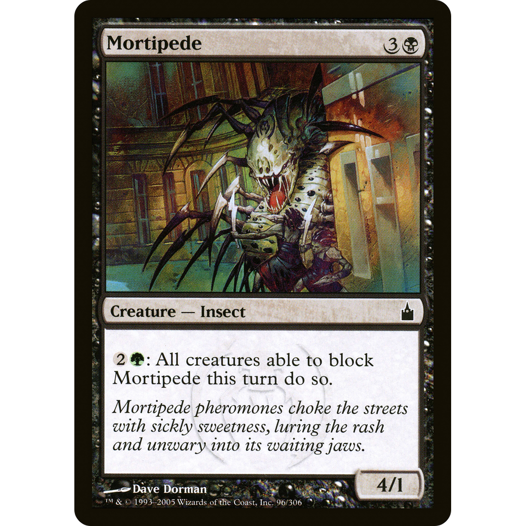 Mortipede (RAV-096) - Ravnica: City of Guilds