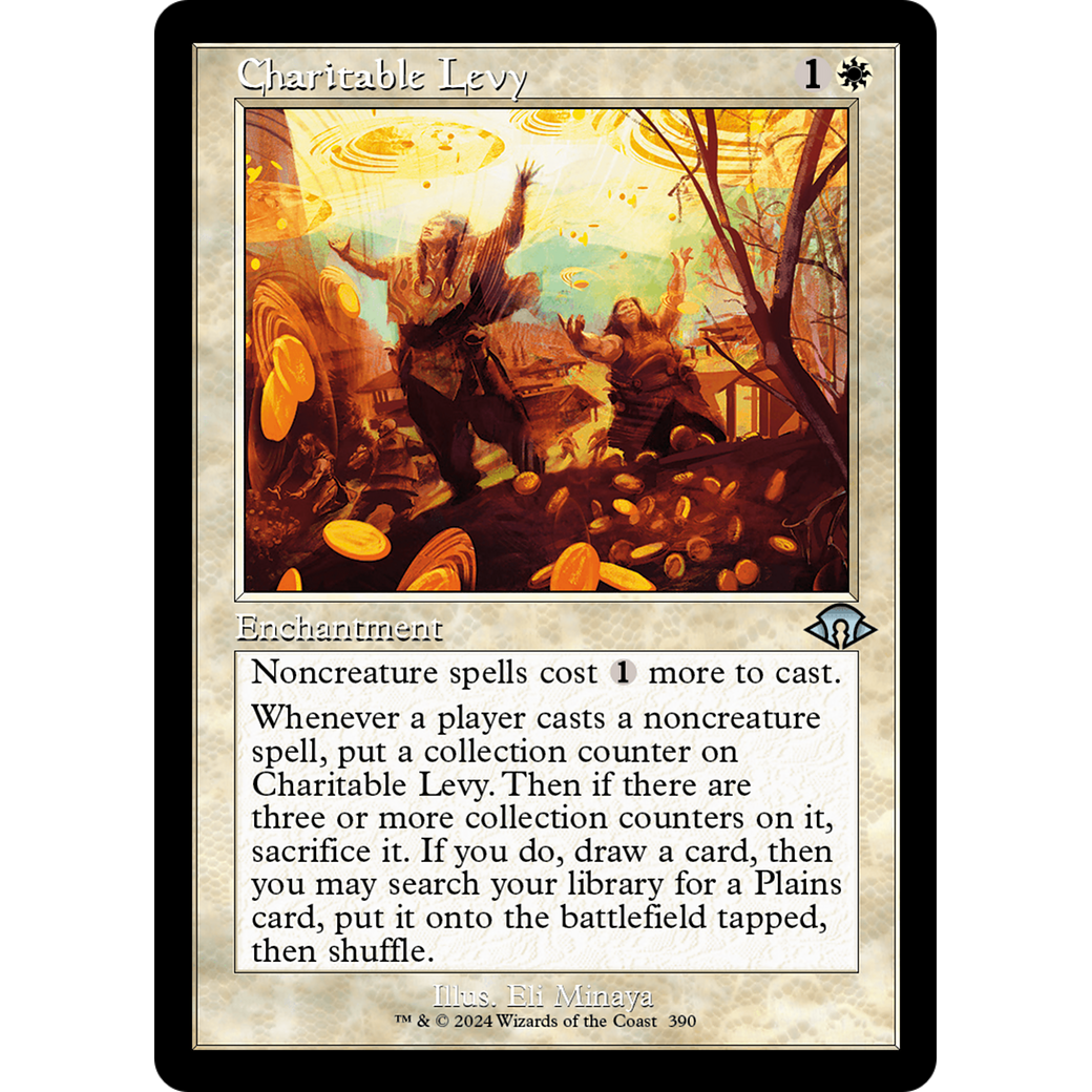 Charitable Levy (MH3-390) - Modern Horizons 3 Foil