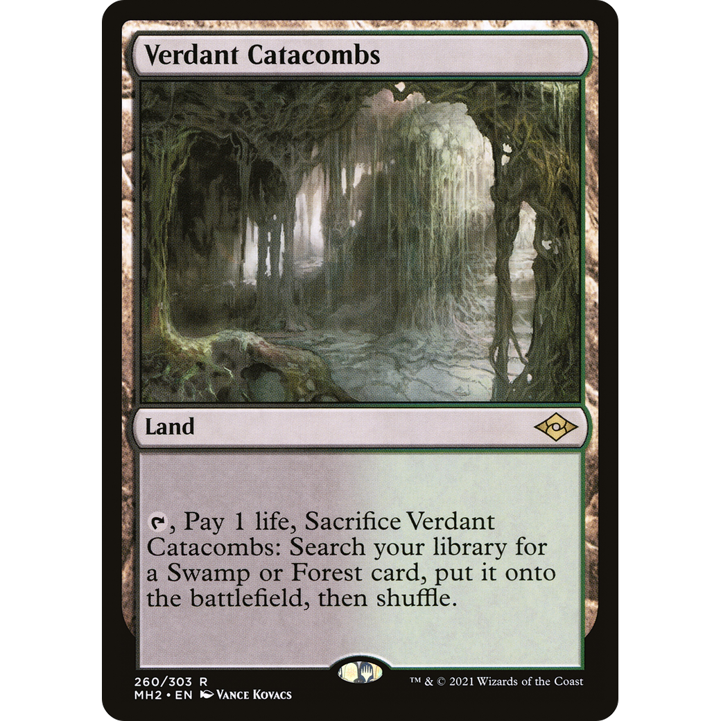 Verdant Catacombs (MH2-260) - Modern Horizons 2 Foil
