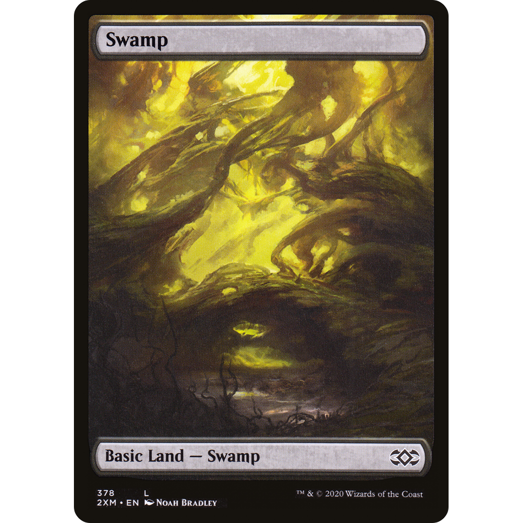 Swamp (378) (2XM-378) - Double Masters Foil