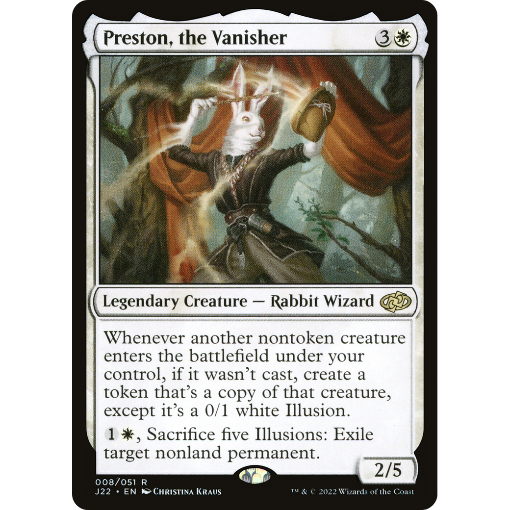 Preston, the Vanisher (J22-008) - Jumpstart 2022