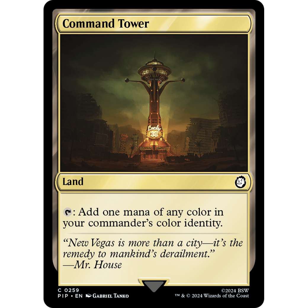 Command Tower (PIP-259) - Fallout Foil