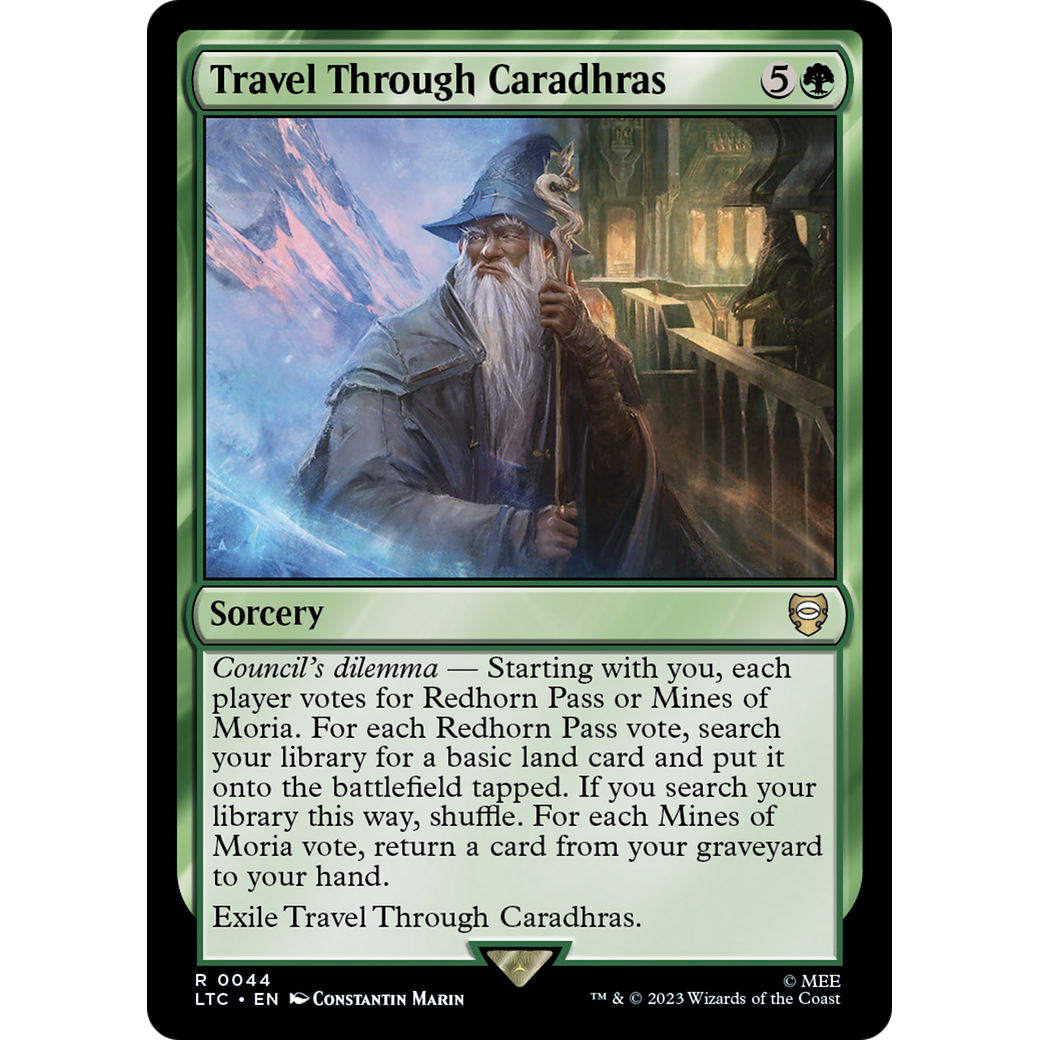 Travel Through Caradhras (LTC-044) - Tales of Middle-earth Commander