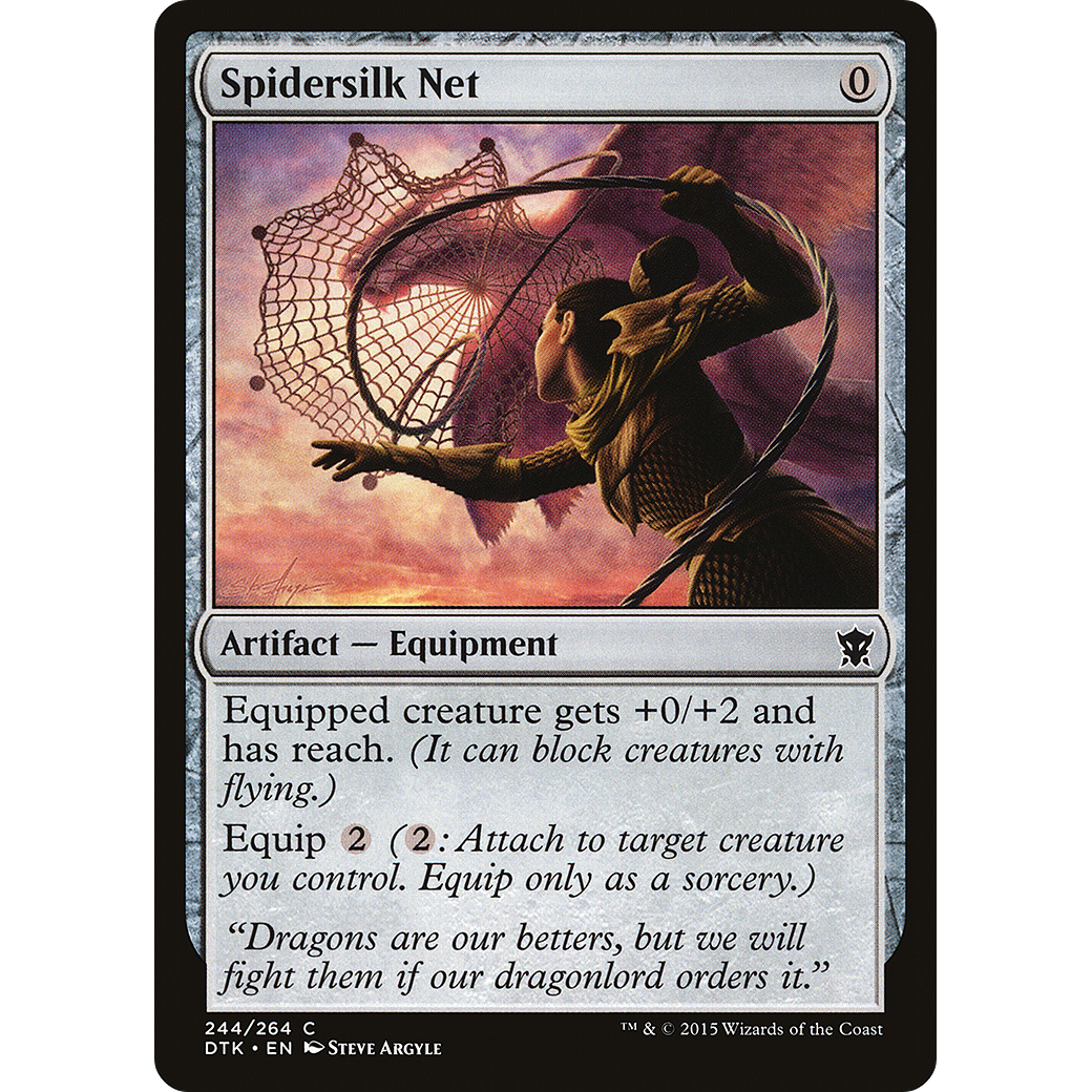 Spidersilk Net (DTK-244) - Dragons of Tarkir