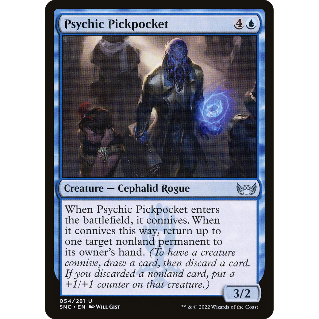 Psychic Pickpocket (SNC-054) - Streets of New Capenna Foil