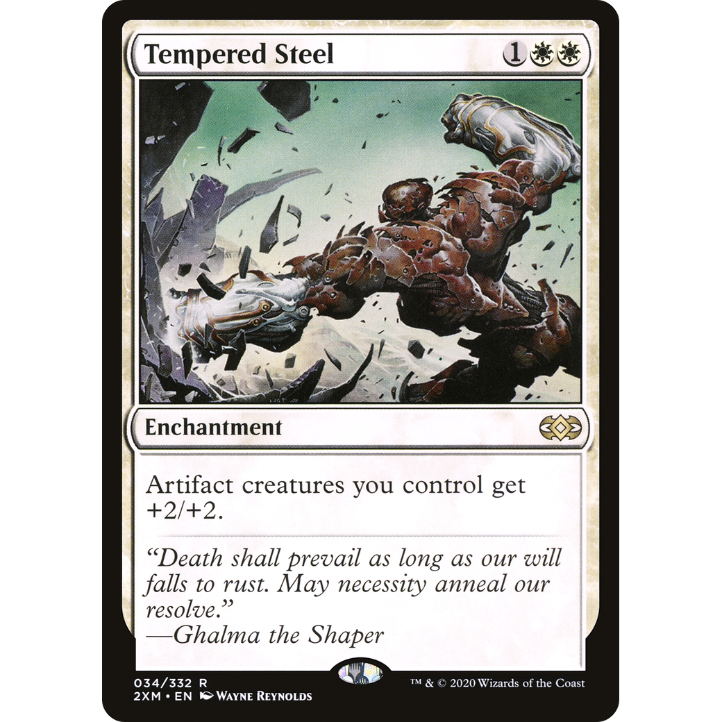 Tempered Steel (2XM-034) - Double Masters Foil