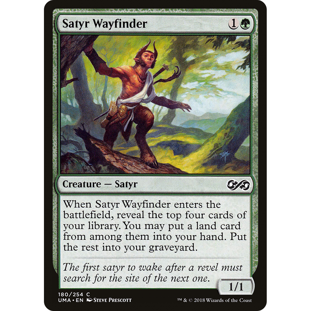 Satyr Wayfinder (UMA-180) - Ultimate Masters Foil