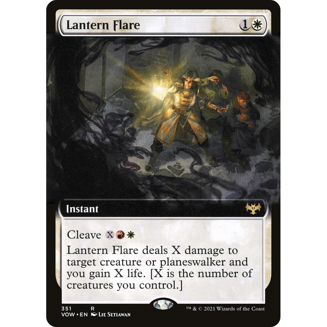 Lantern Flare (Extended Art) (VOW-351) - Innistrad: Crimson Vow: (Extended Art)