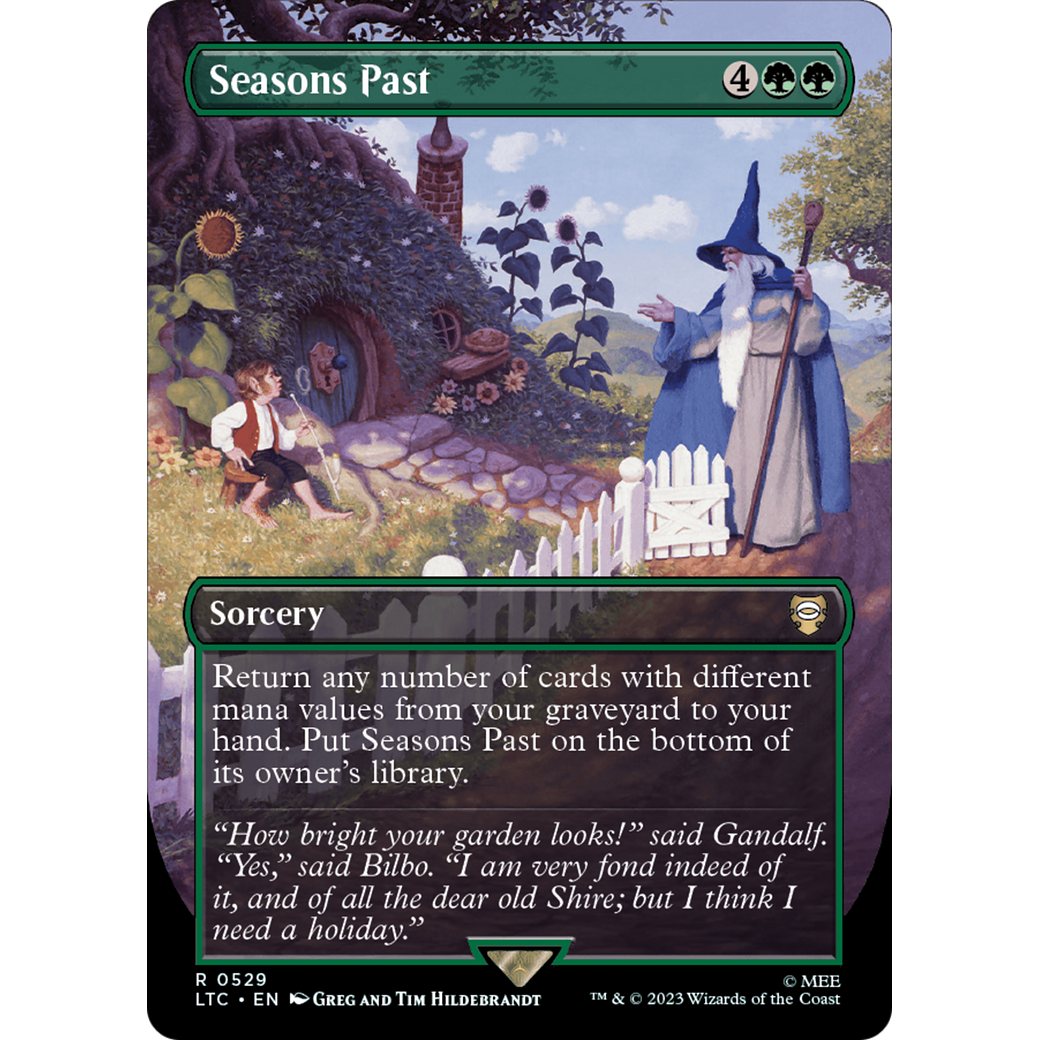 Seasons Past (LTC-529) - Tales of Middle-earth Commander (Borderless)