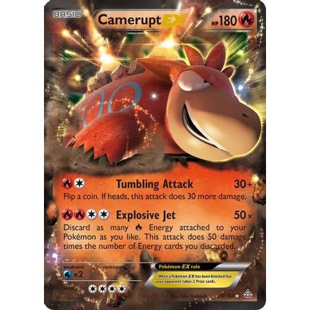 Camerupt EX 29/160 - XY Primal Clash Holofoil