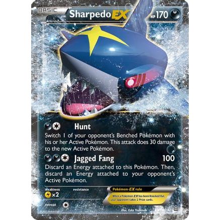 Sharpedo EX 91/160 - XY Primal Clash Holofoil