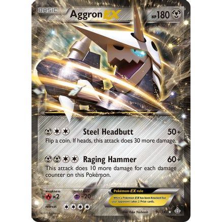 Aggron EX 93/160 - XY Primal Clash Holofoil