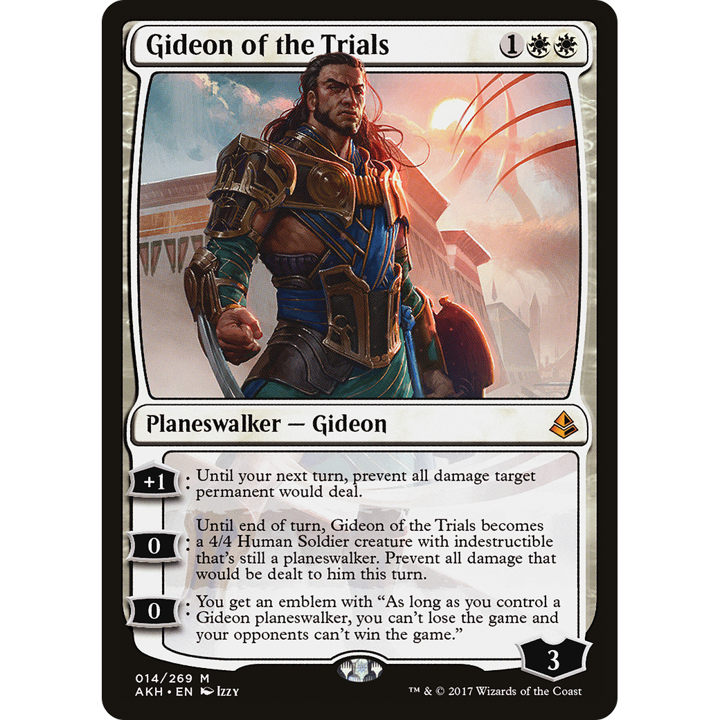 Gideon of the Trials (AKH-014) - Amonkhet Foil