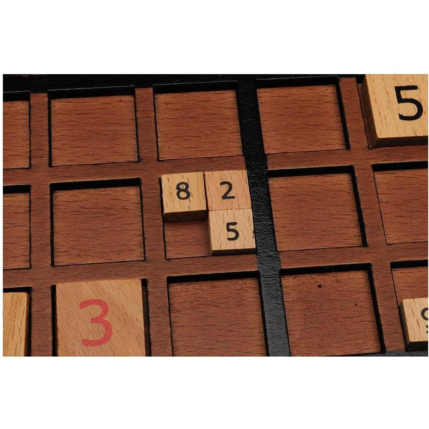 Wooden Sudoku Board in Walnut Stain - 11.5 in.