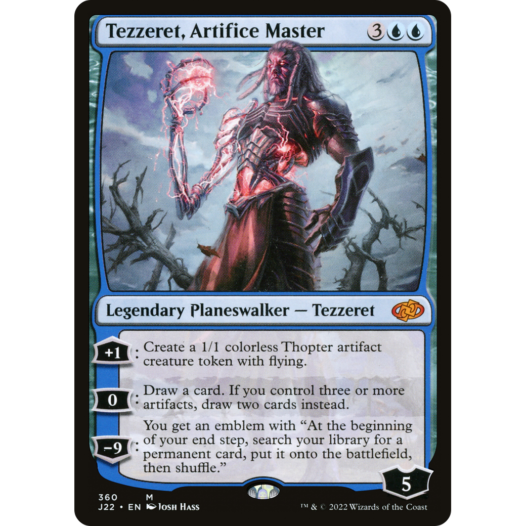 Tezzeret, Artifice Master (J22-360) - Jumpstart 2022